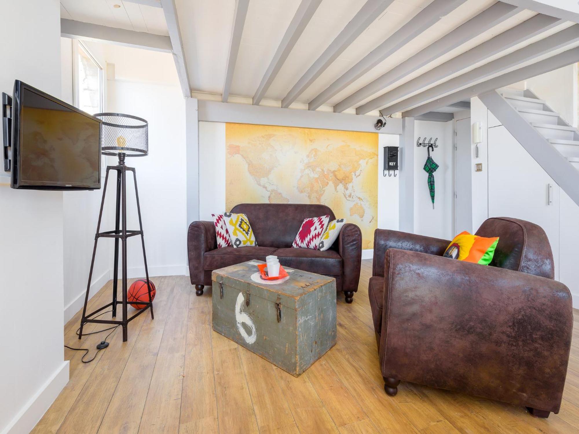 Rare Loft Vue Sur Les Toits - Suites Gaya Centre Historique มงต์เปอลิเยร์ ห้อง รูปภาพ